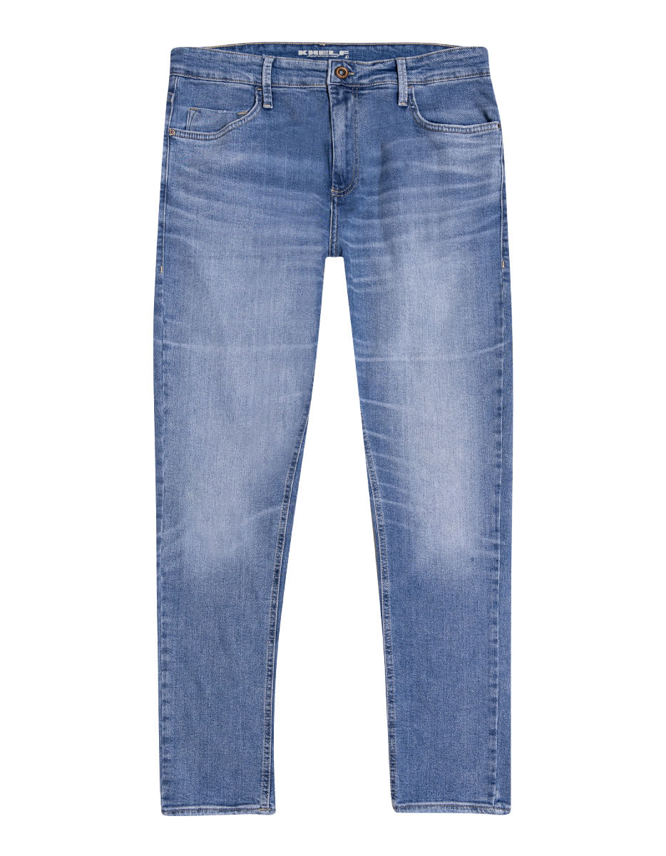 CALÇA MASCULINA JEANS CARROT 5 BOLSOS STON+USED TAMANHO 36